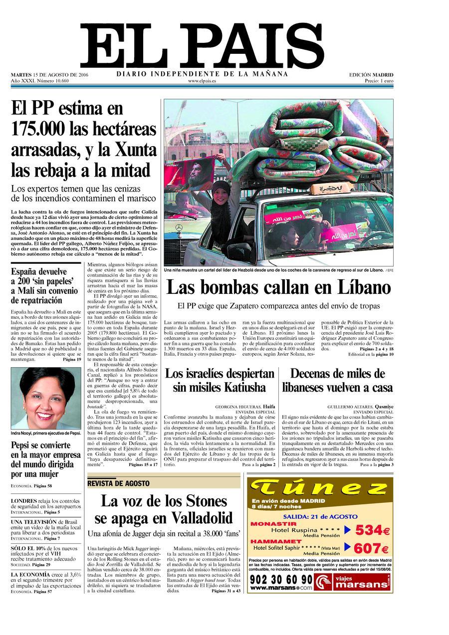 15 de Agosto de 2006