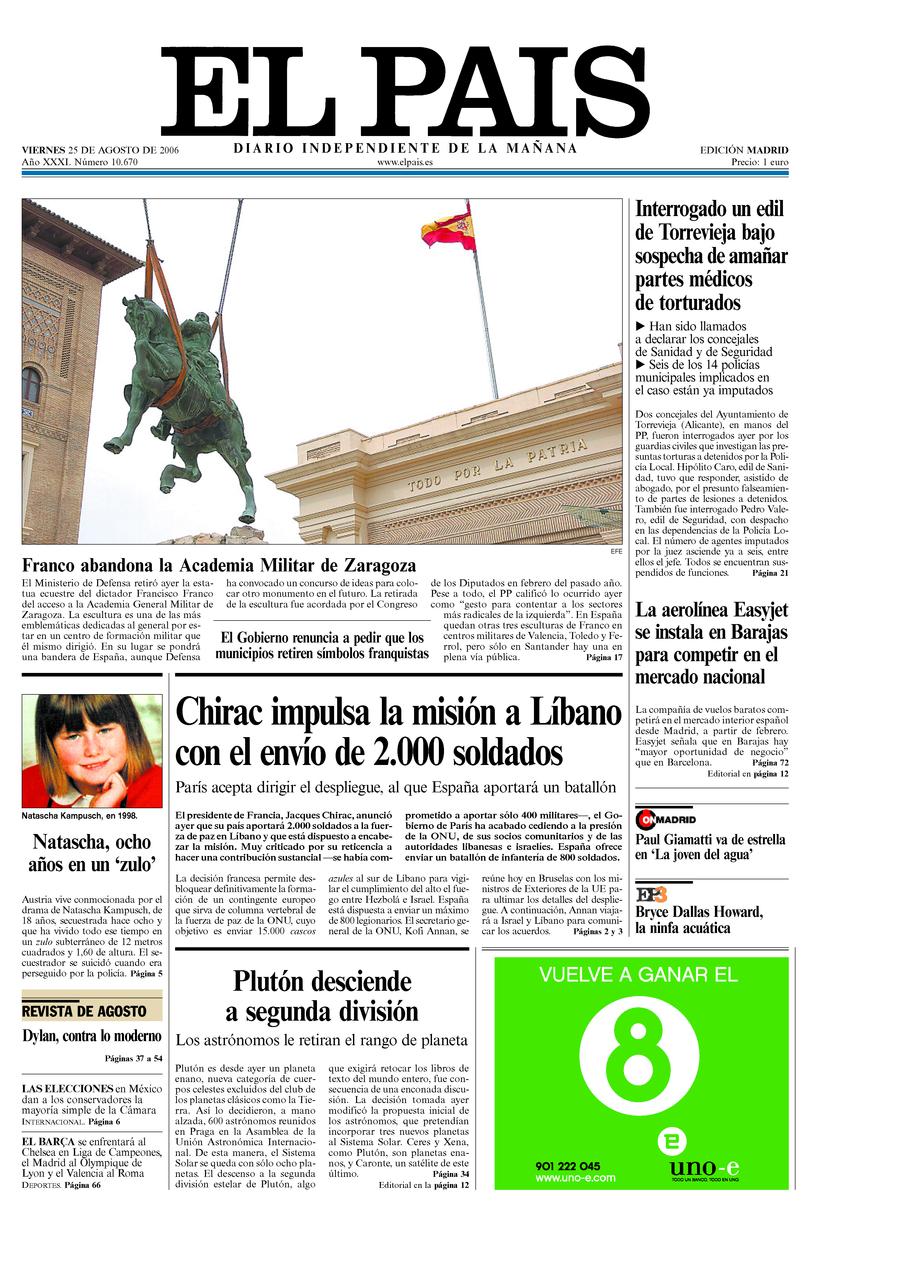 25 de Agosto de 2006
