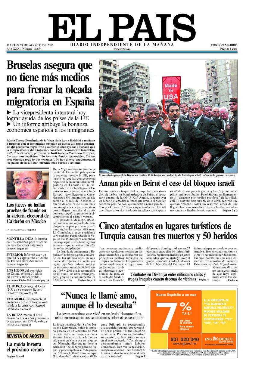 29 de Agosto de 2006