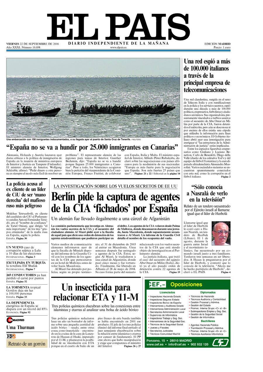 22 de Septiembre de 2006
