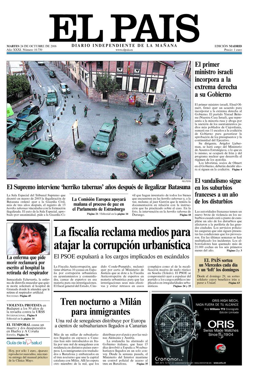 24 de Octubre de 2006