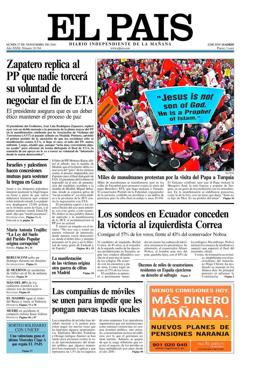 27 de Noviembre de 2006