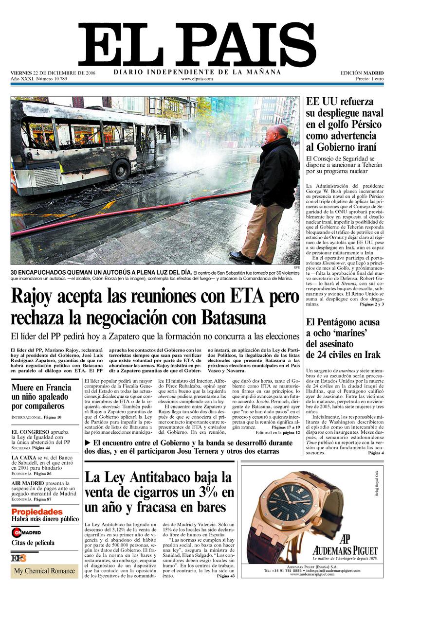 22 de Diciembre de 2006