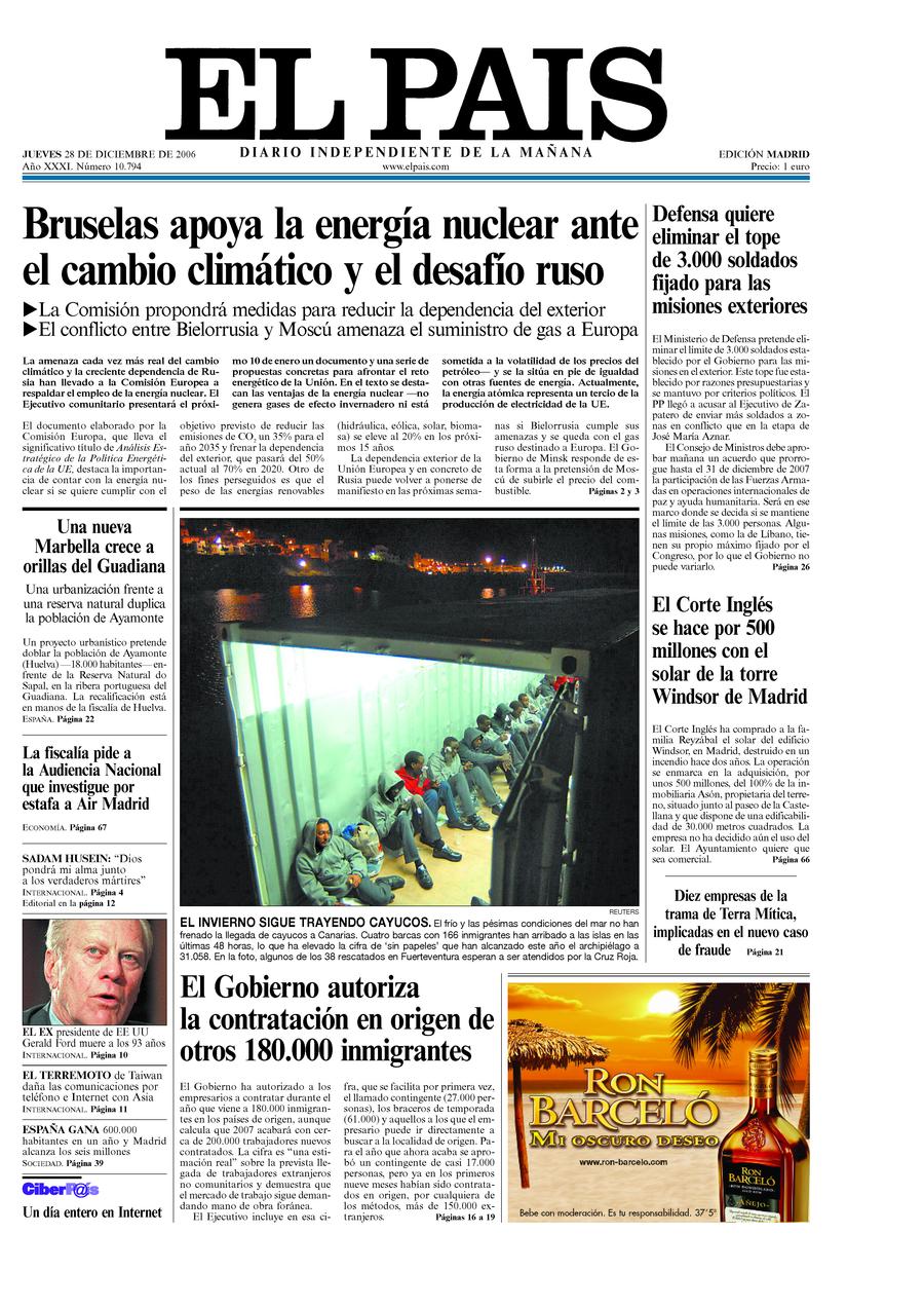 28 de Diciembre de 2006