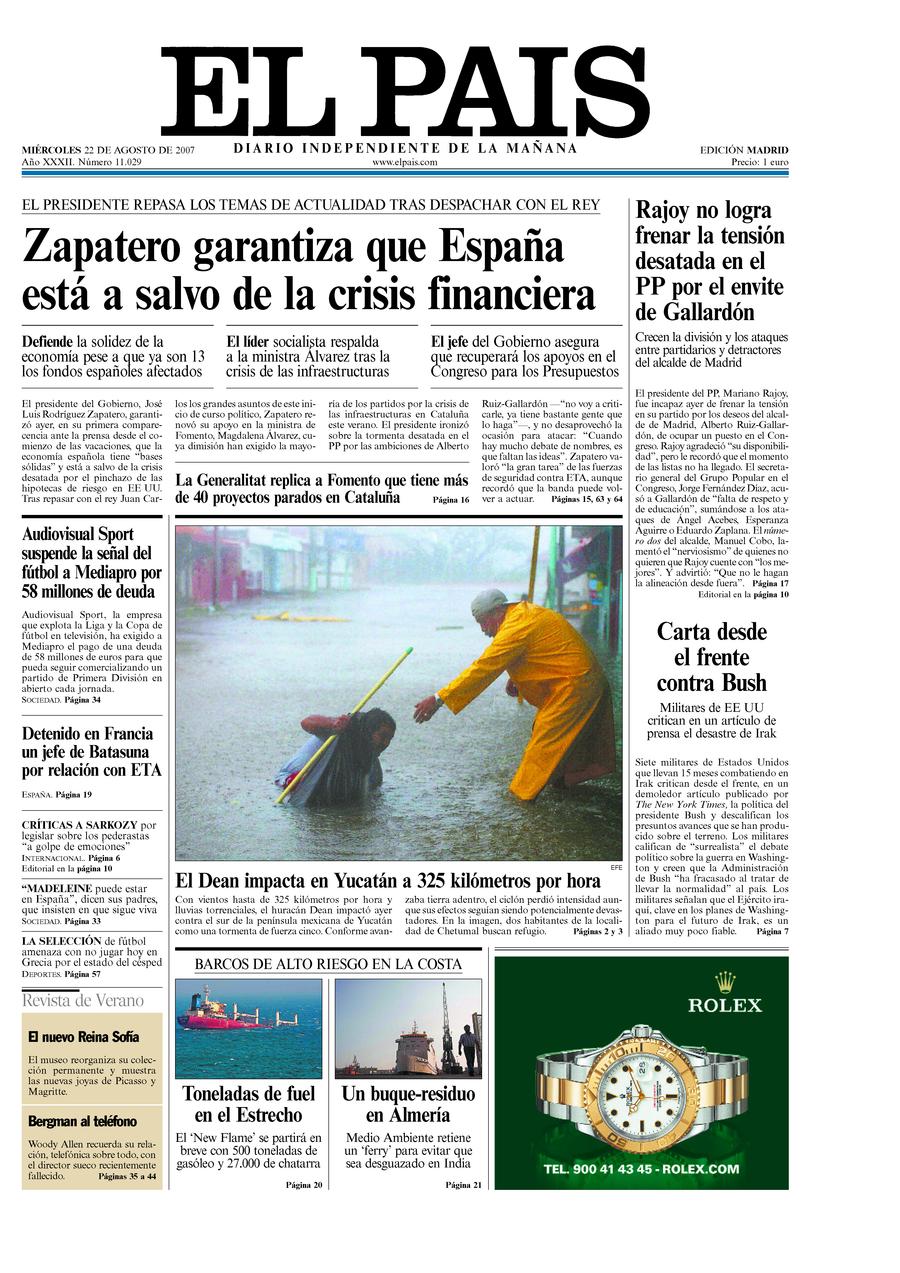 22 de Agosto de 2007