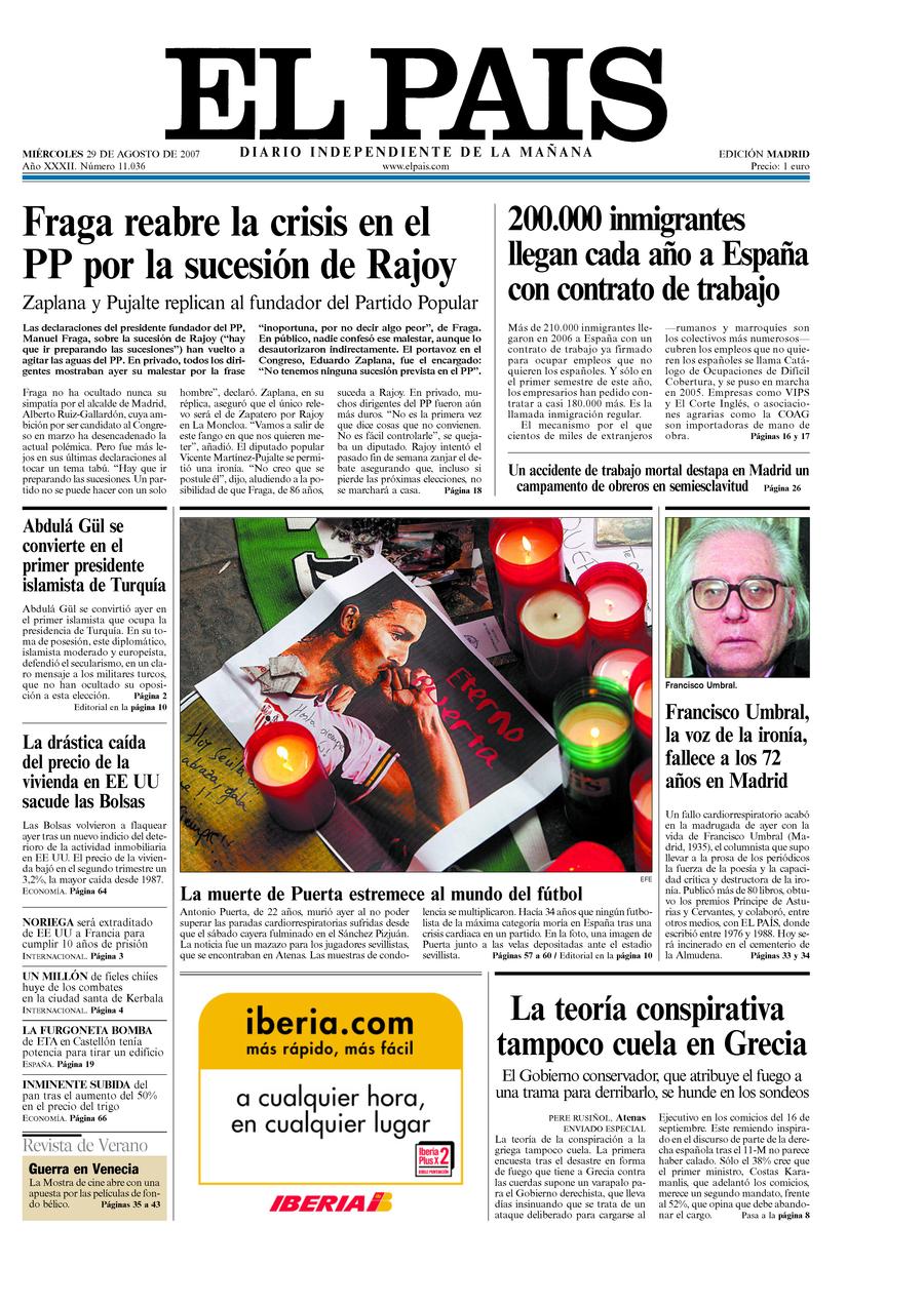 29 de Agosto de 2007
