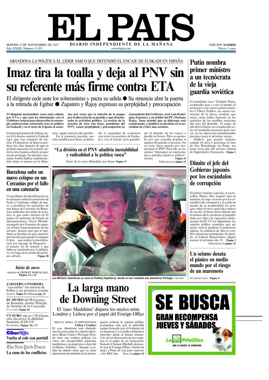 13 de Septiembre de 2007