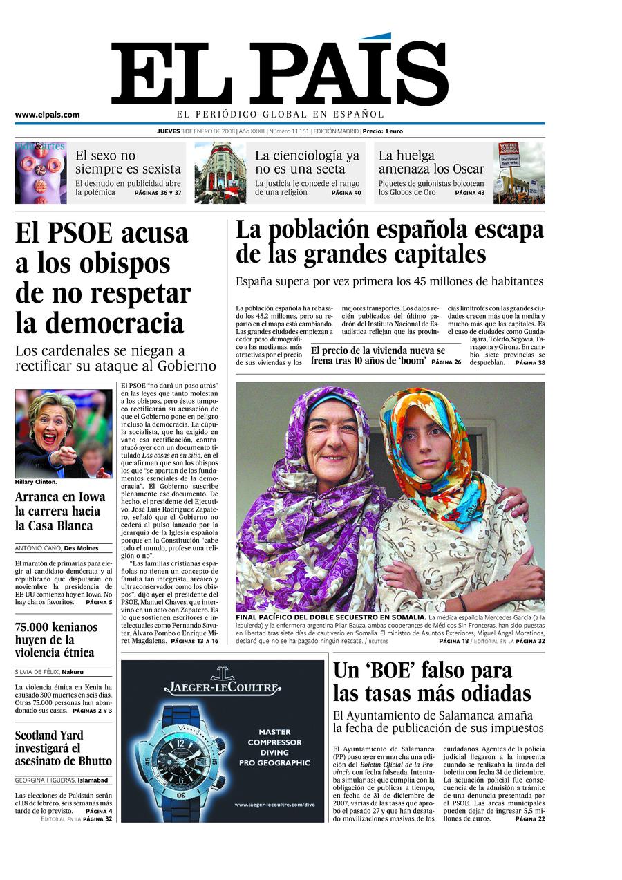 3 enero 2008