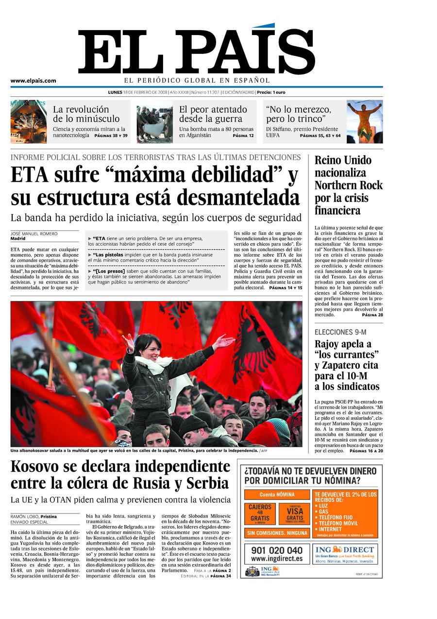 18 de Febrero de 2008