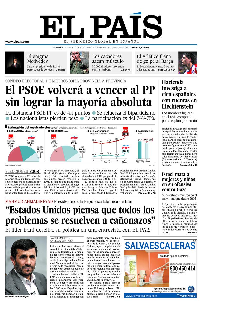 2 de Marzo de 2008