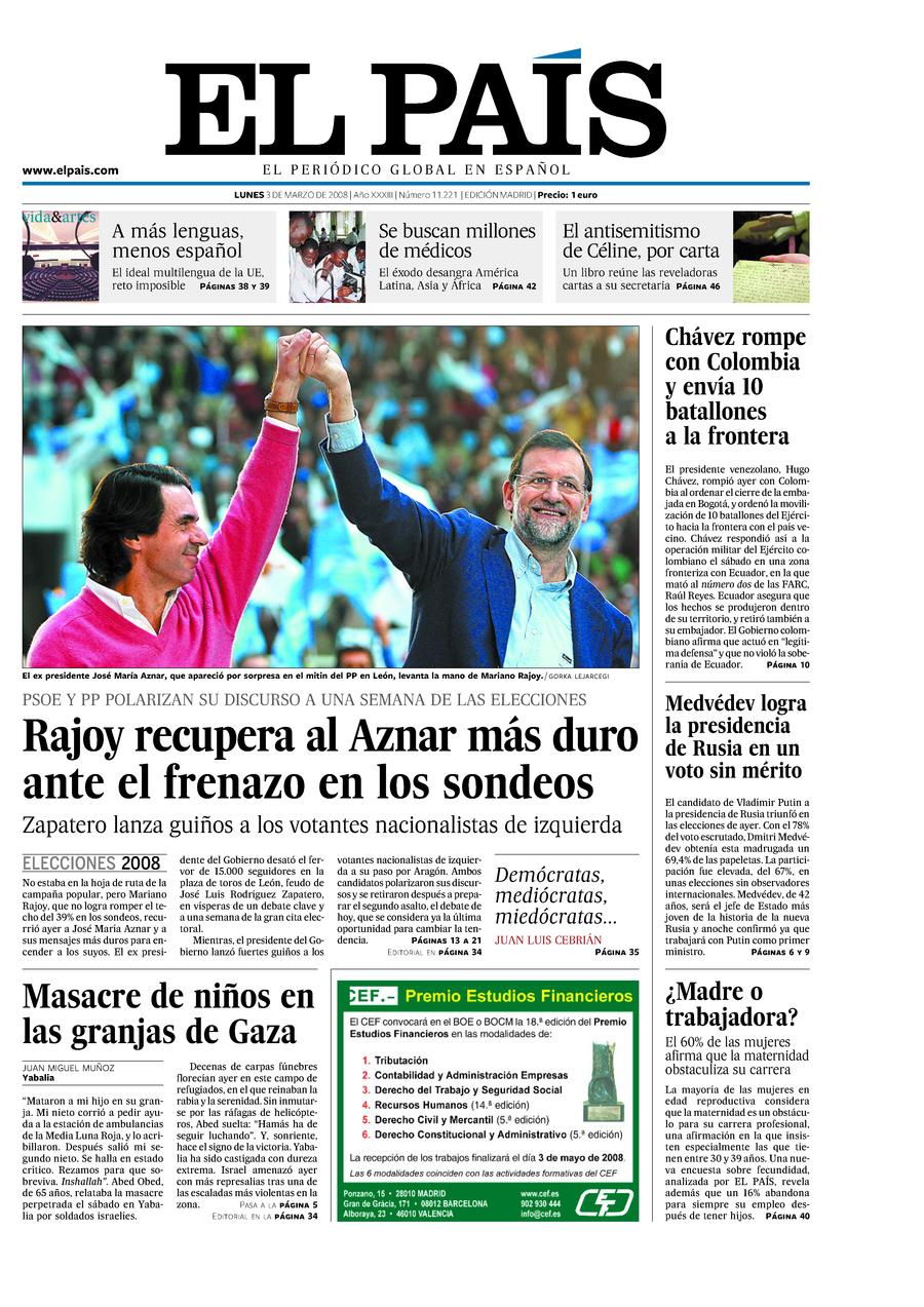 3 de Marzo de 2008
