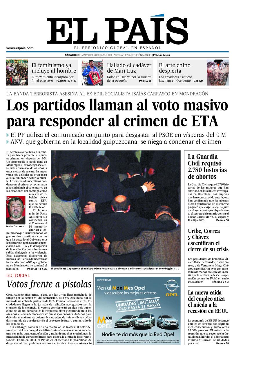 8 de Marzo de 2008
