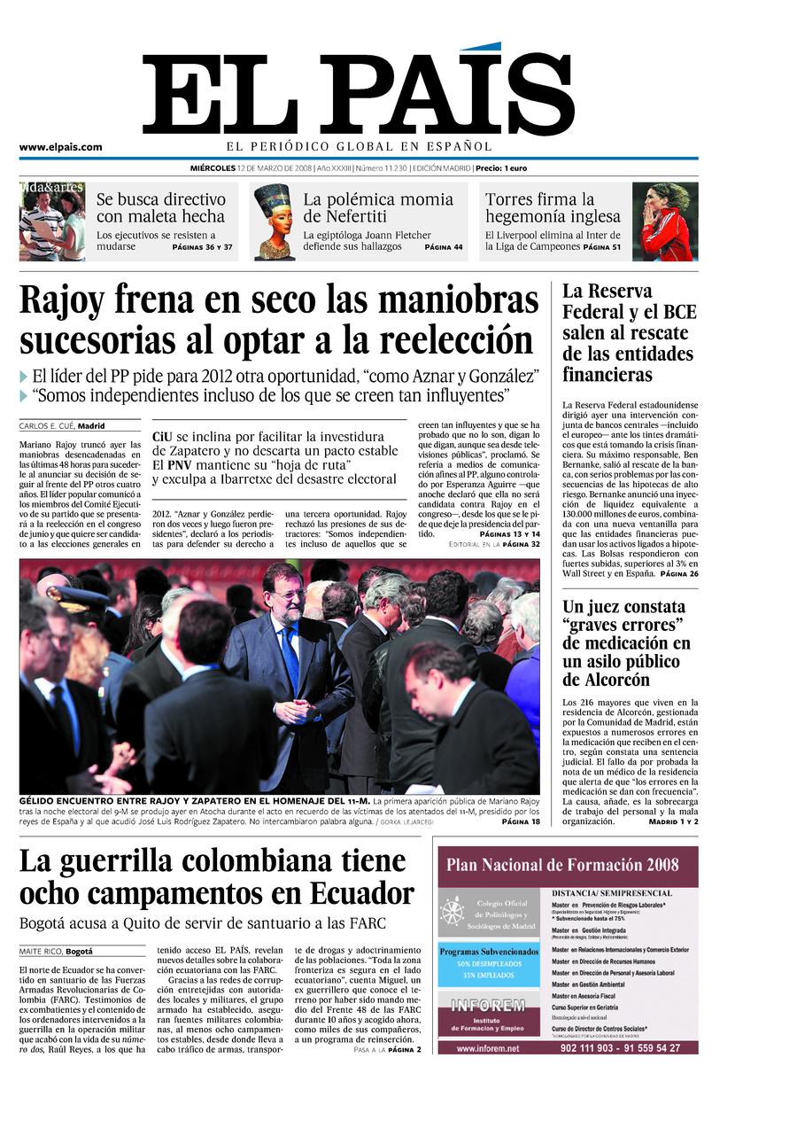 12 de Marzo de 2008