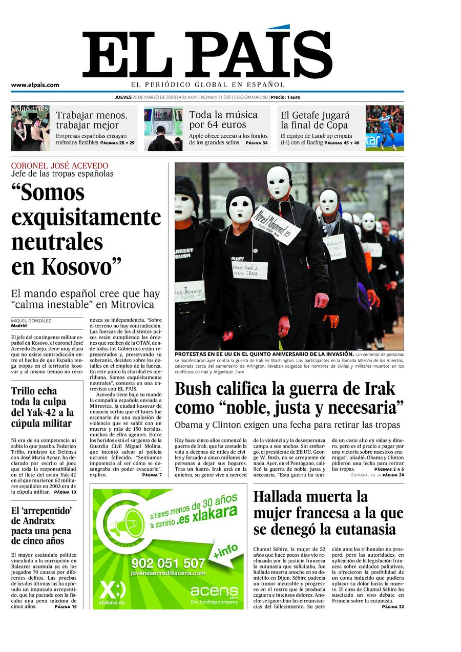 20 de Marzo de 2008
