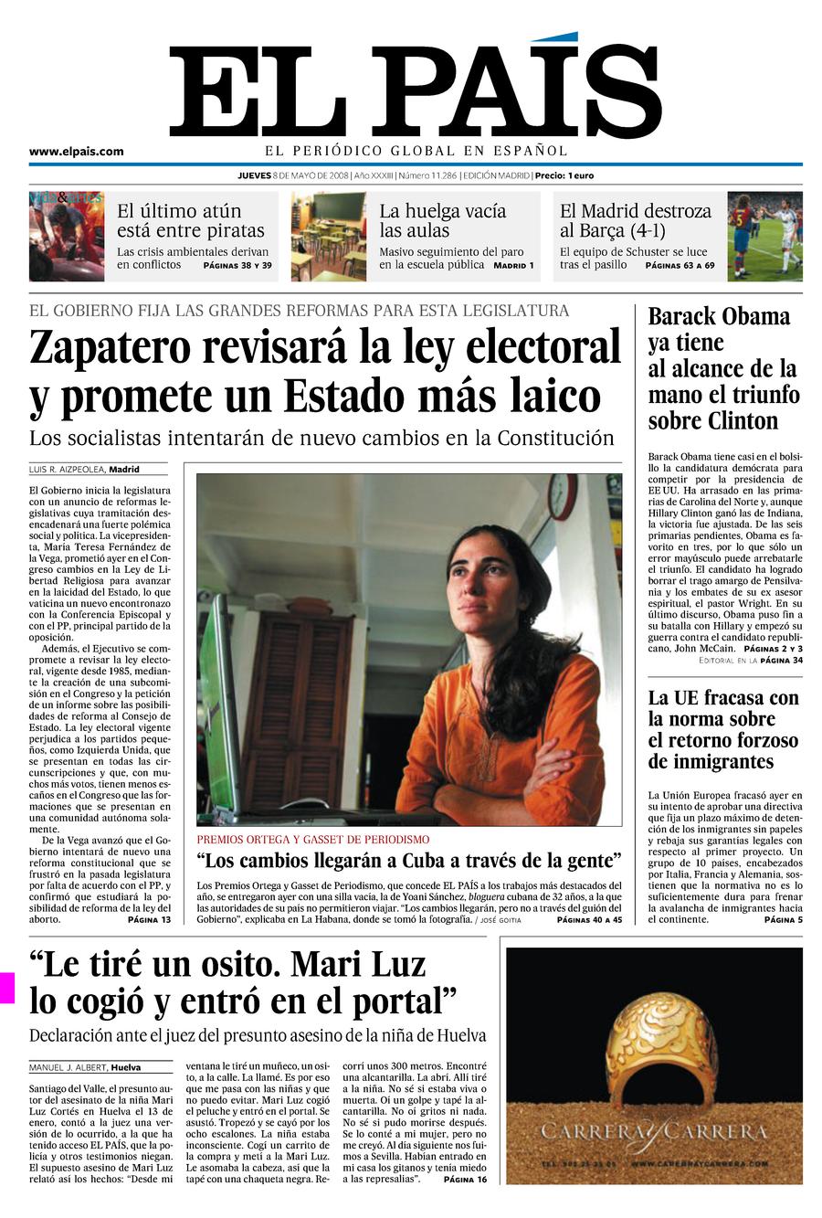 8 de Mayo de 2008