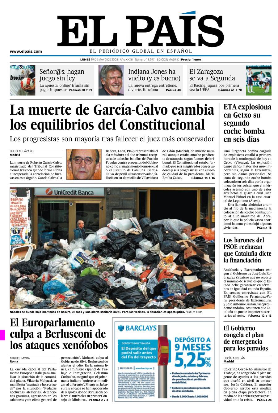 19 de Mayo de 2008