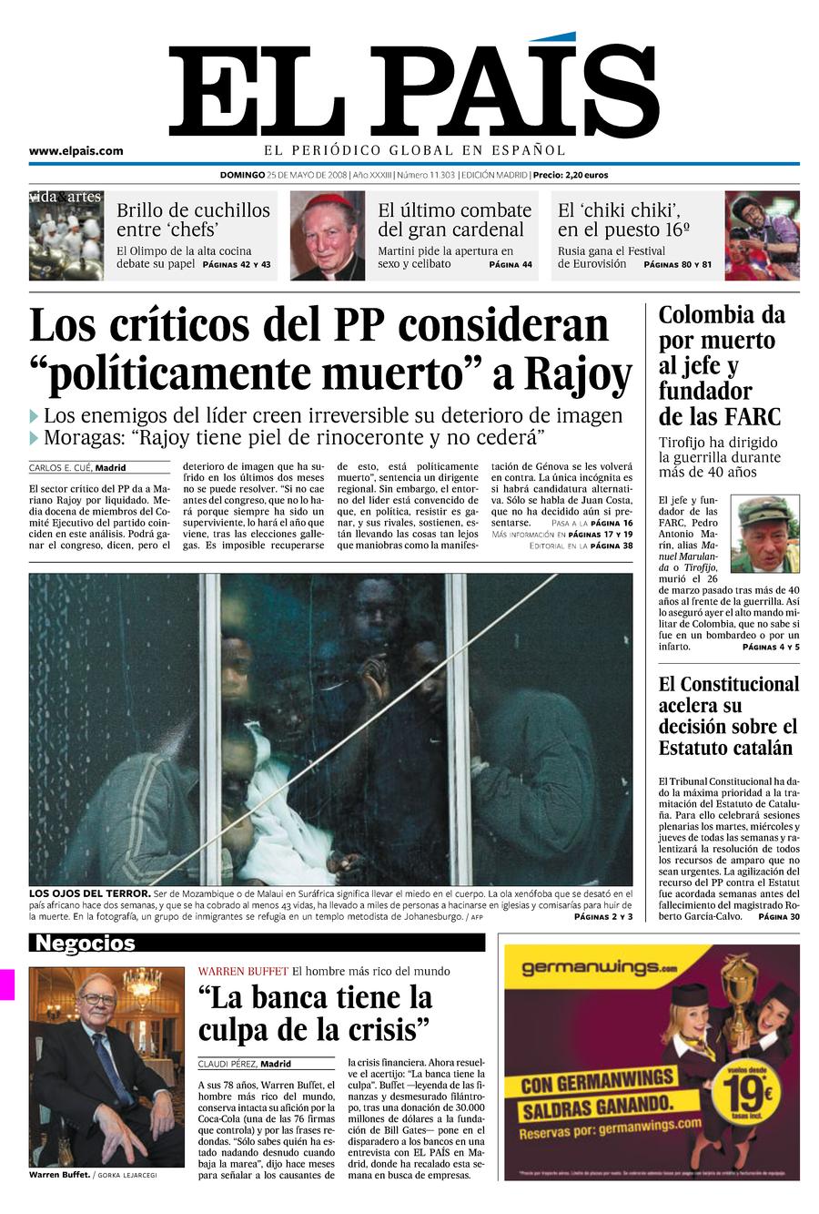 25 de Mayo de 2008