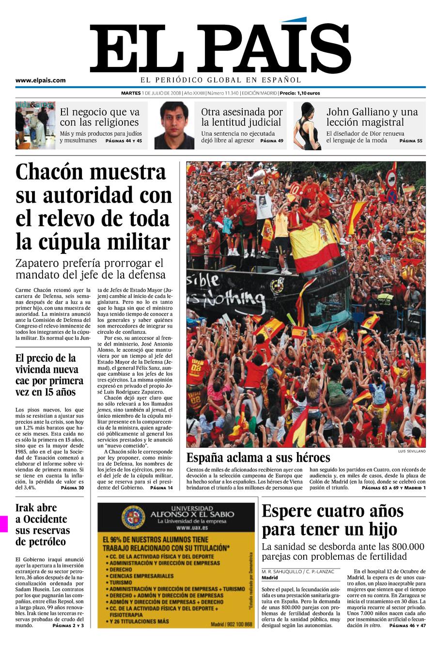1 de Julio de 2008