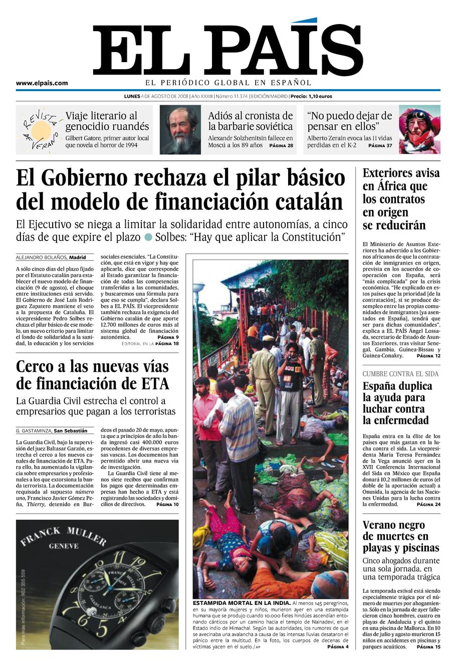 4 de Agosto de 2008