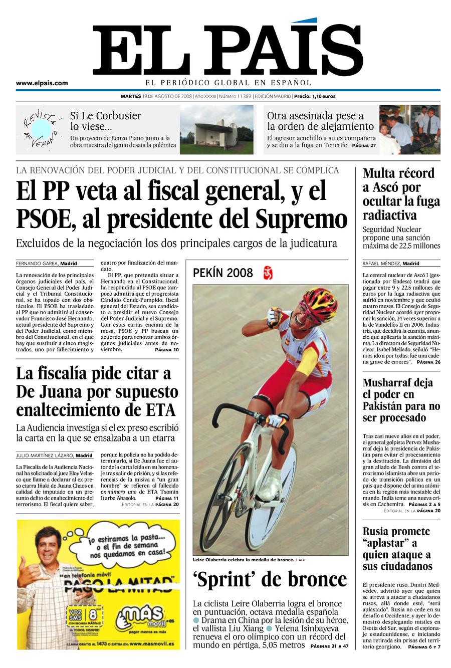 19 de Agosto de 2008