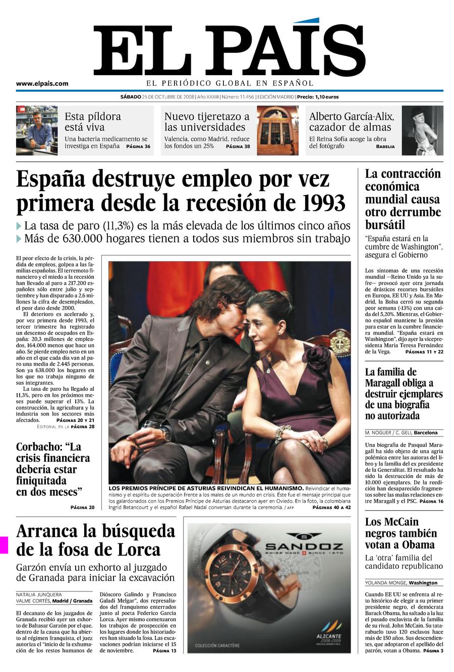 25 de Octubre de 2008