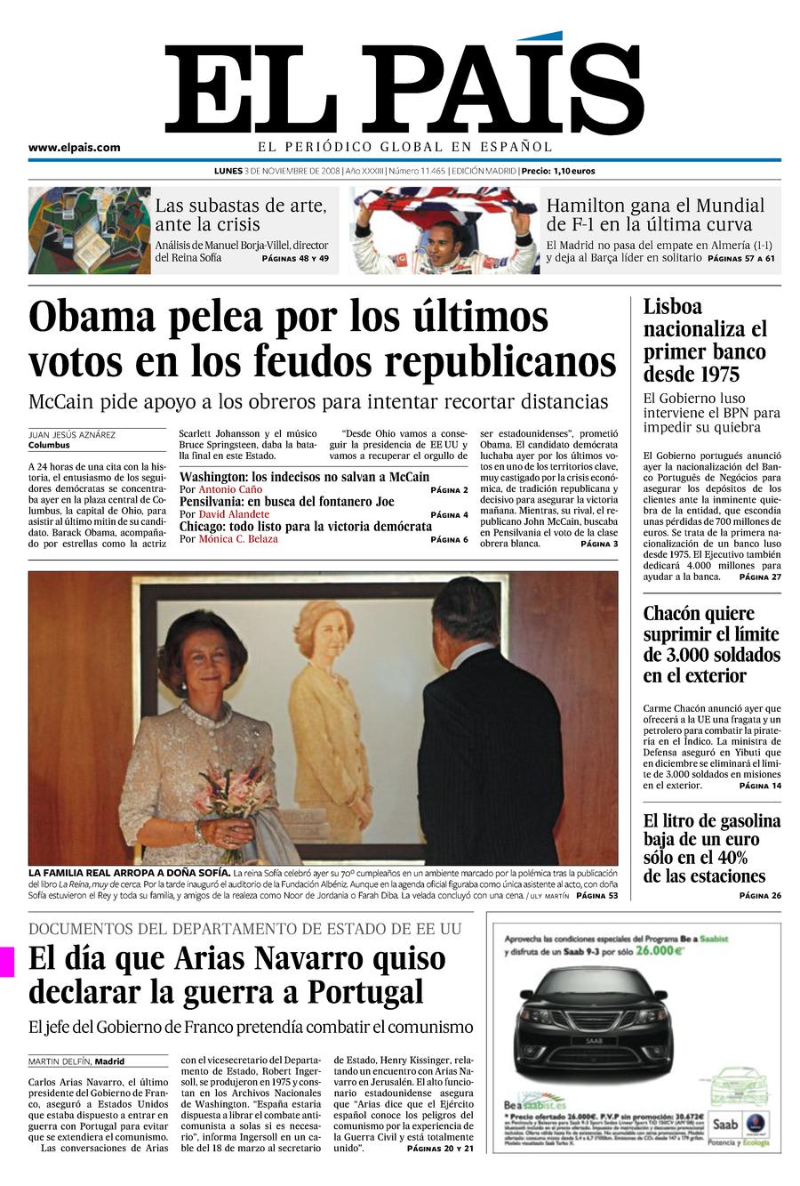 3 de Noviembre de 2008