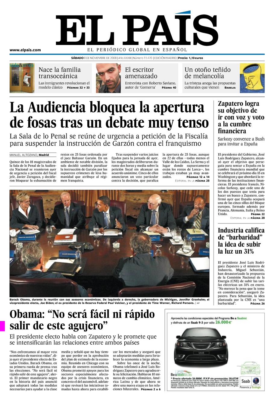 8 de Noviembre de 2008