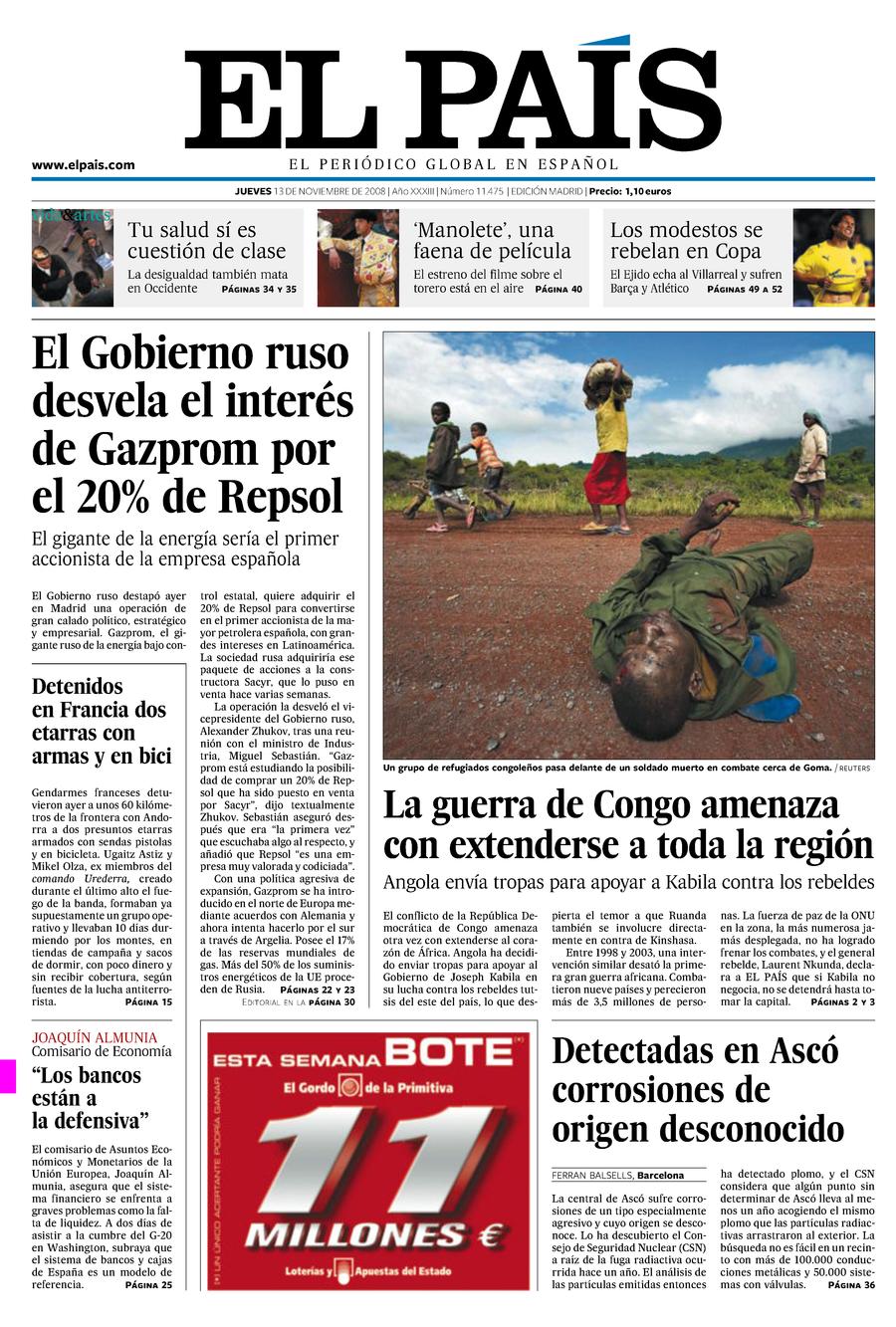 13 de Noviembre de 2008