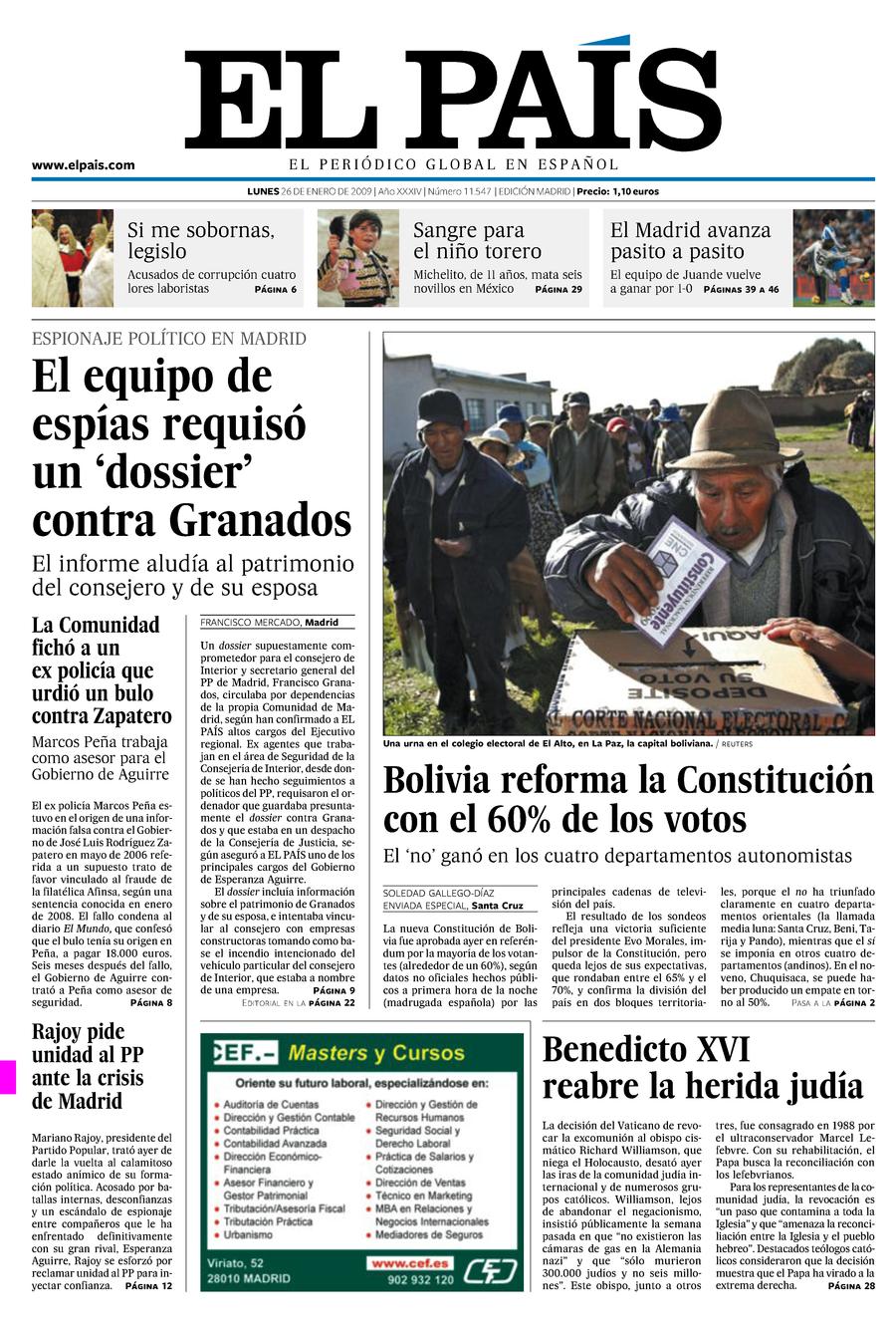 26 enero 2009