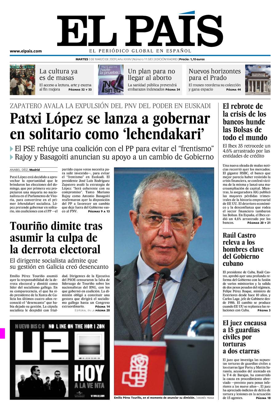 3 de Marzo de 2009