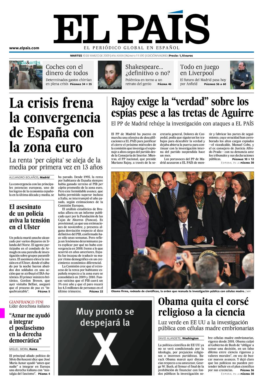 10 de Marzo de 2009
