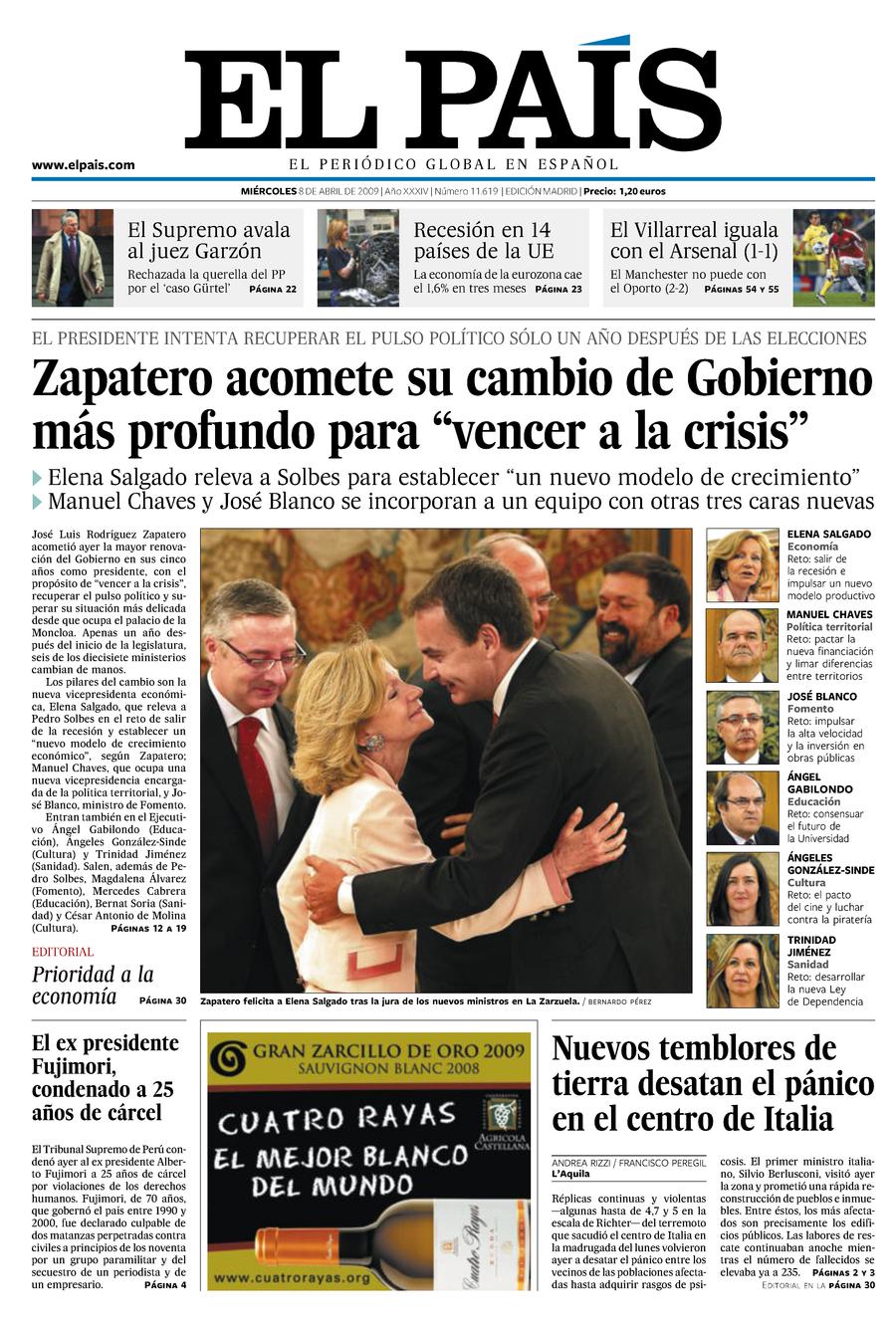 8 de Abril de 2009