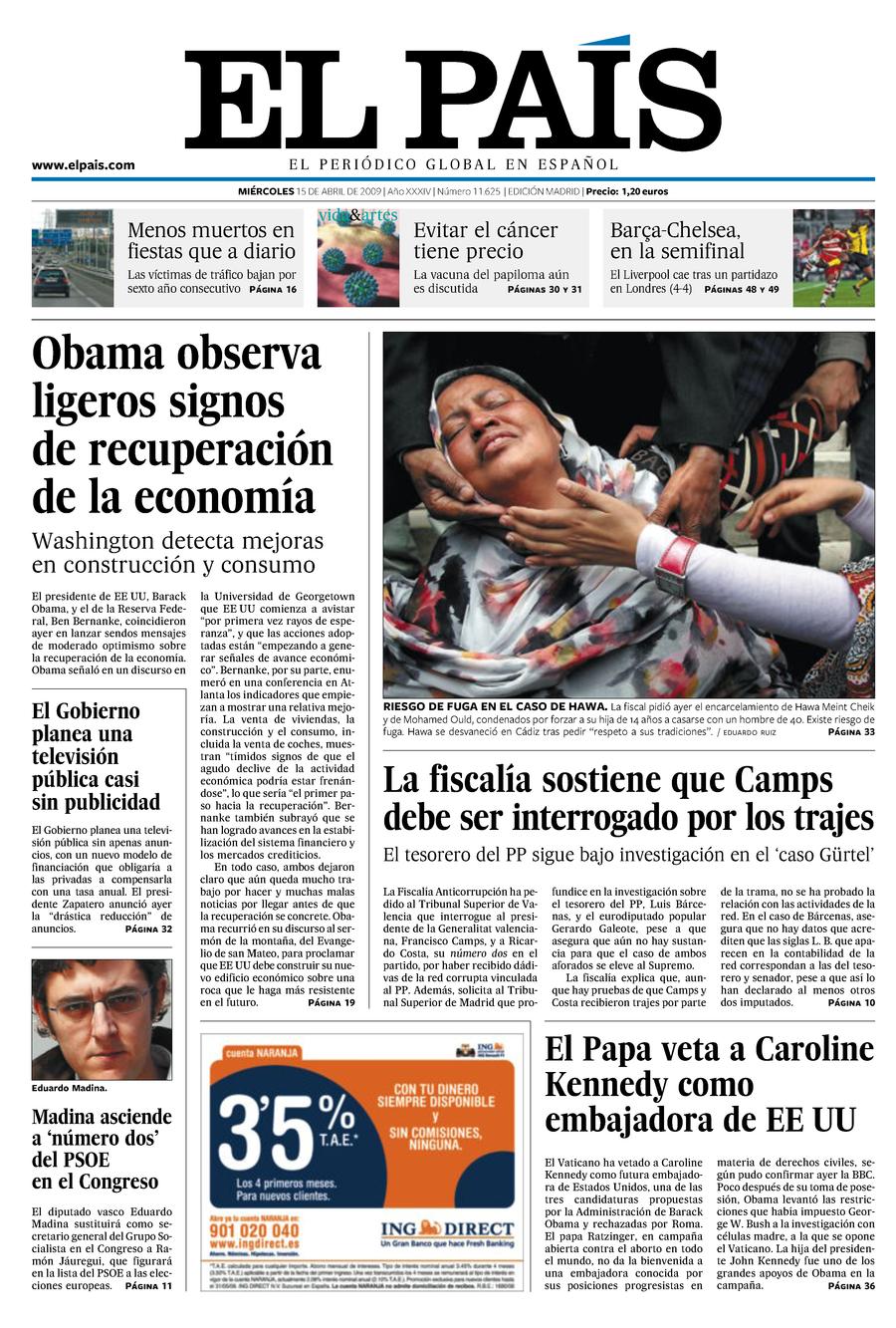 15 de Abril de 2009