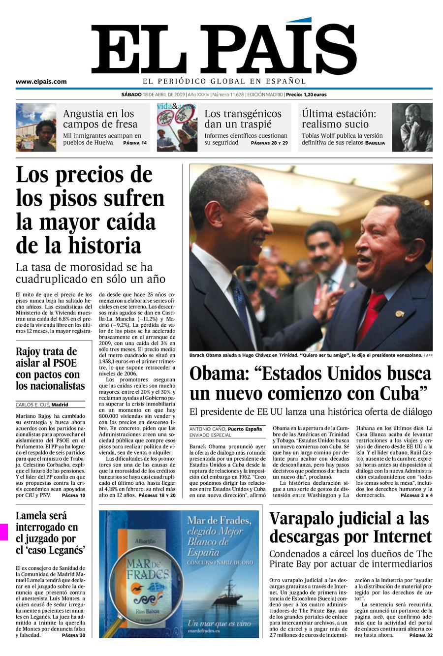 18 de Abril de 2009