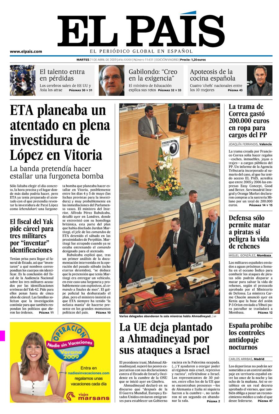 21 de Abril de 2009