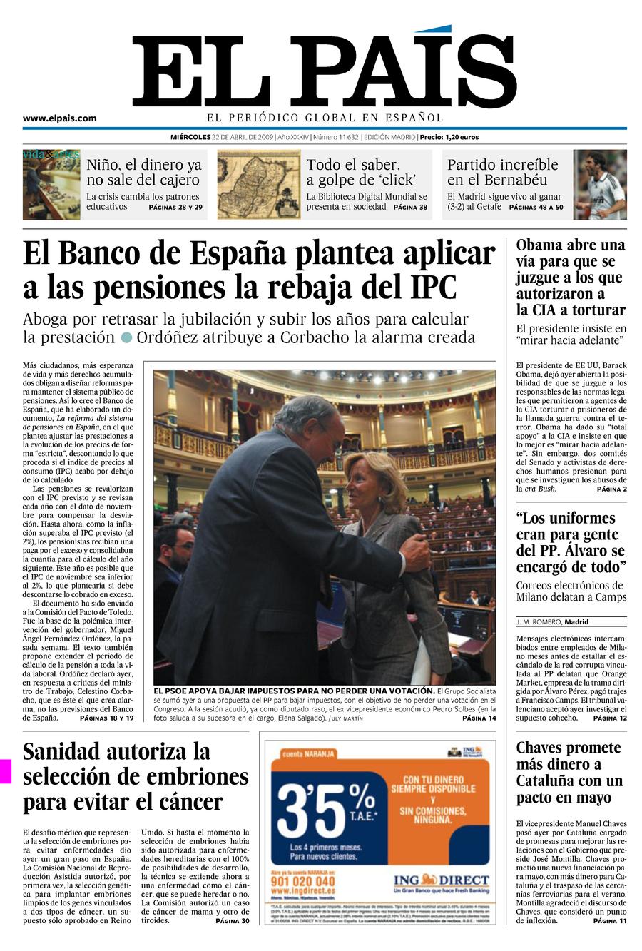 22 de Abril de 2009