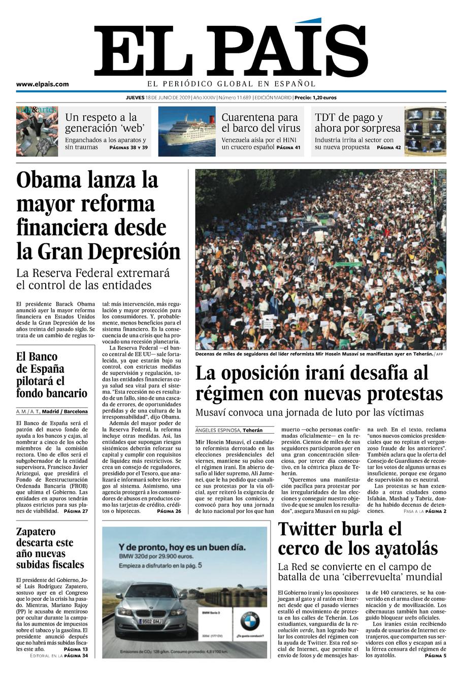 18 de Junio de 2009
