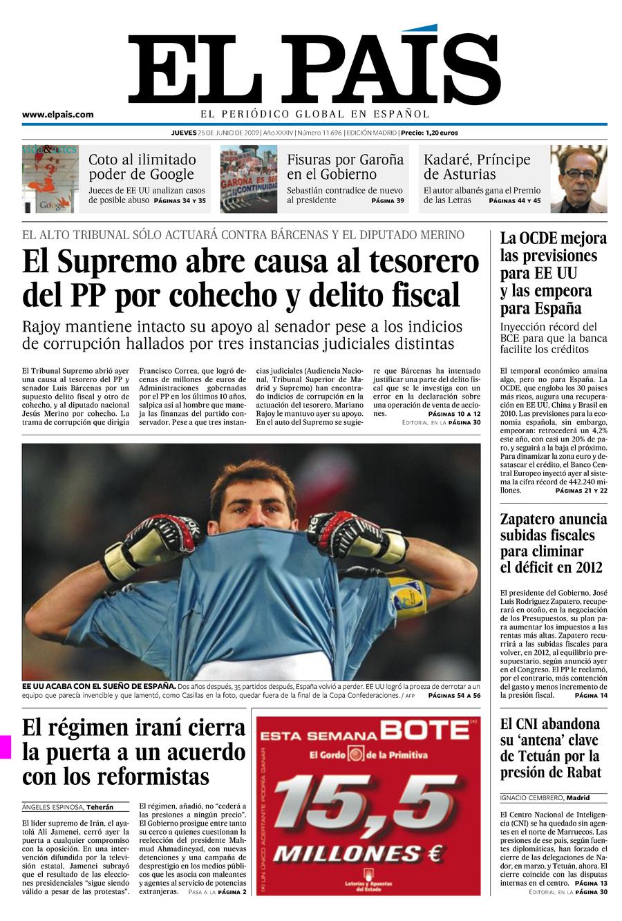 25 de Junio de 2009