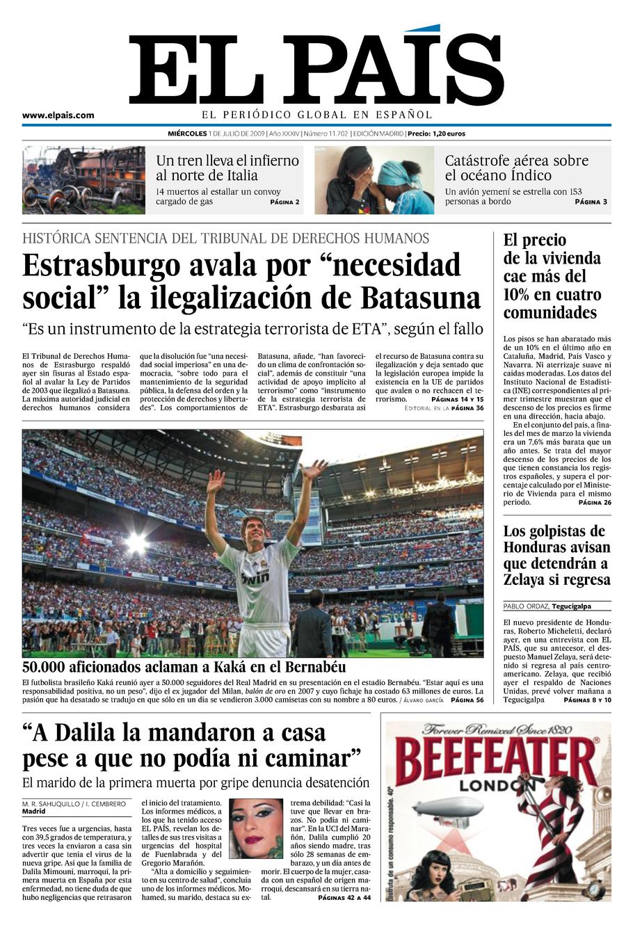 1 de Julio de 2009