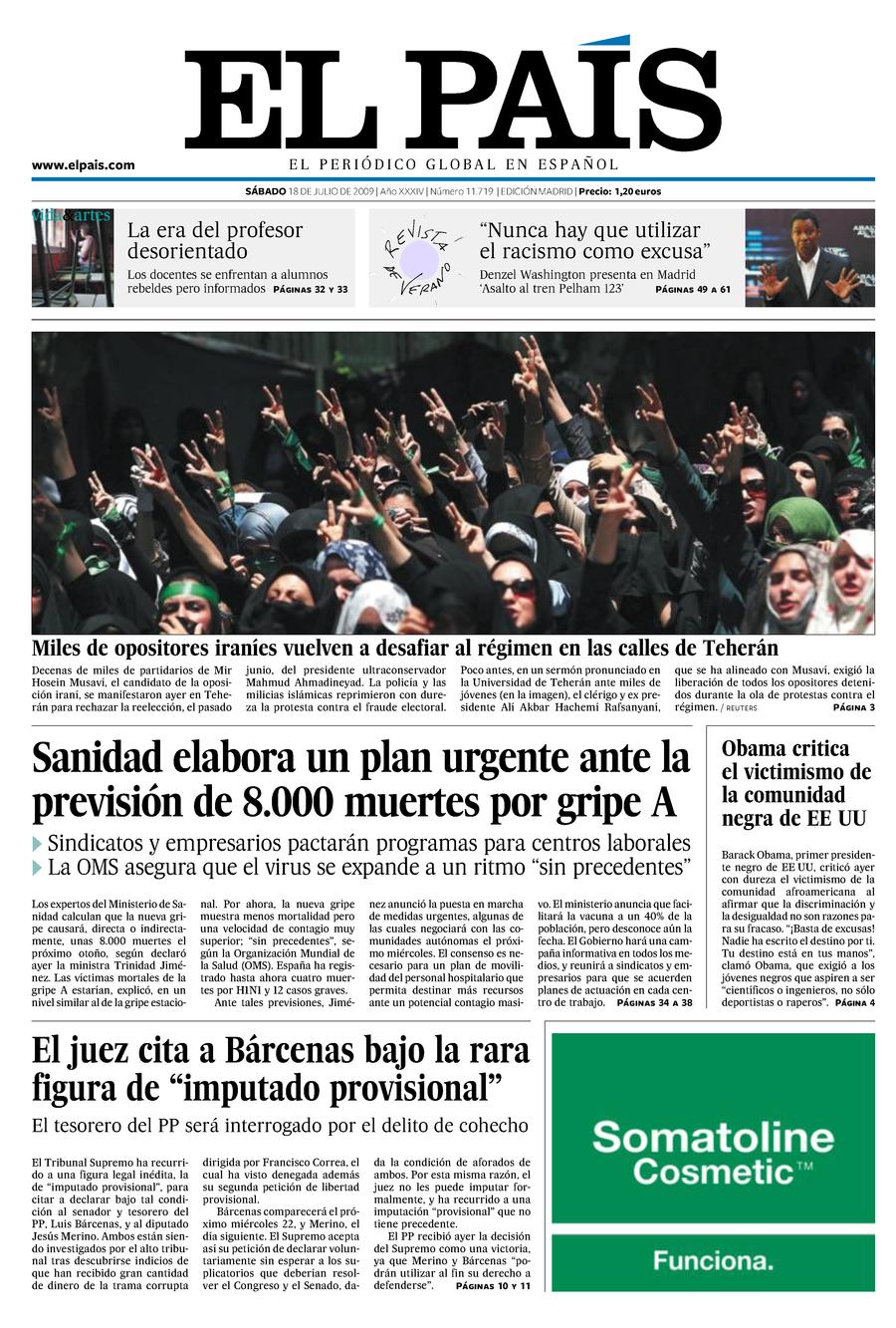 18 de Julio de 2009