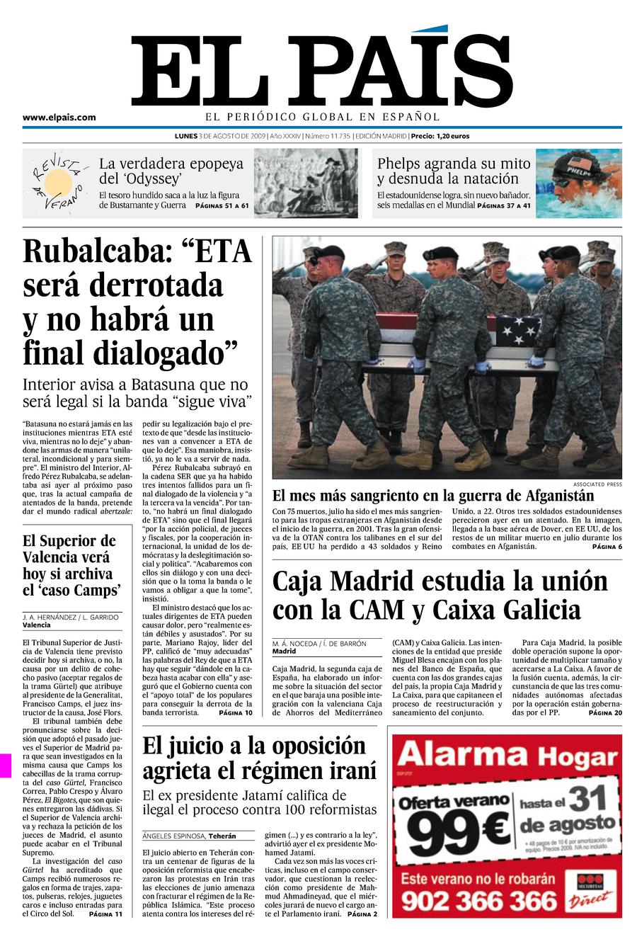 3 de Agosto de 2009
