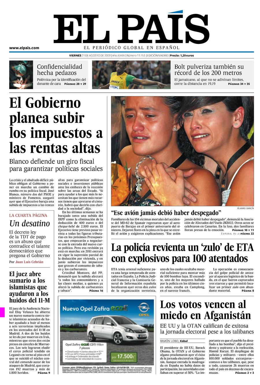 21 de Agosto de 2009