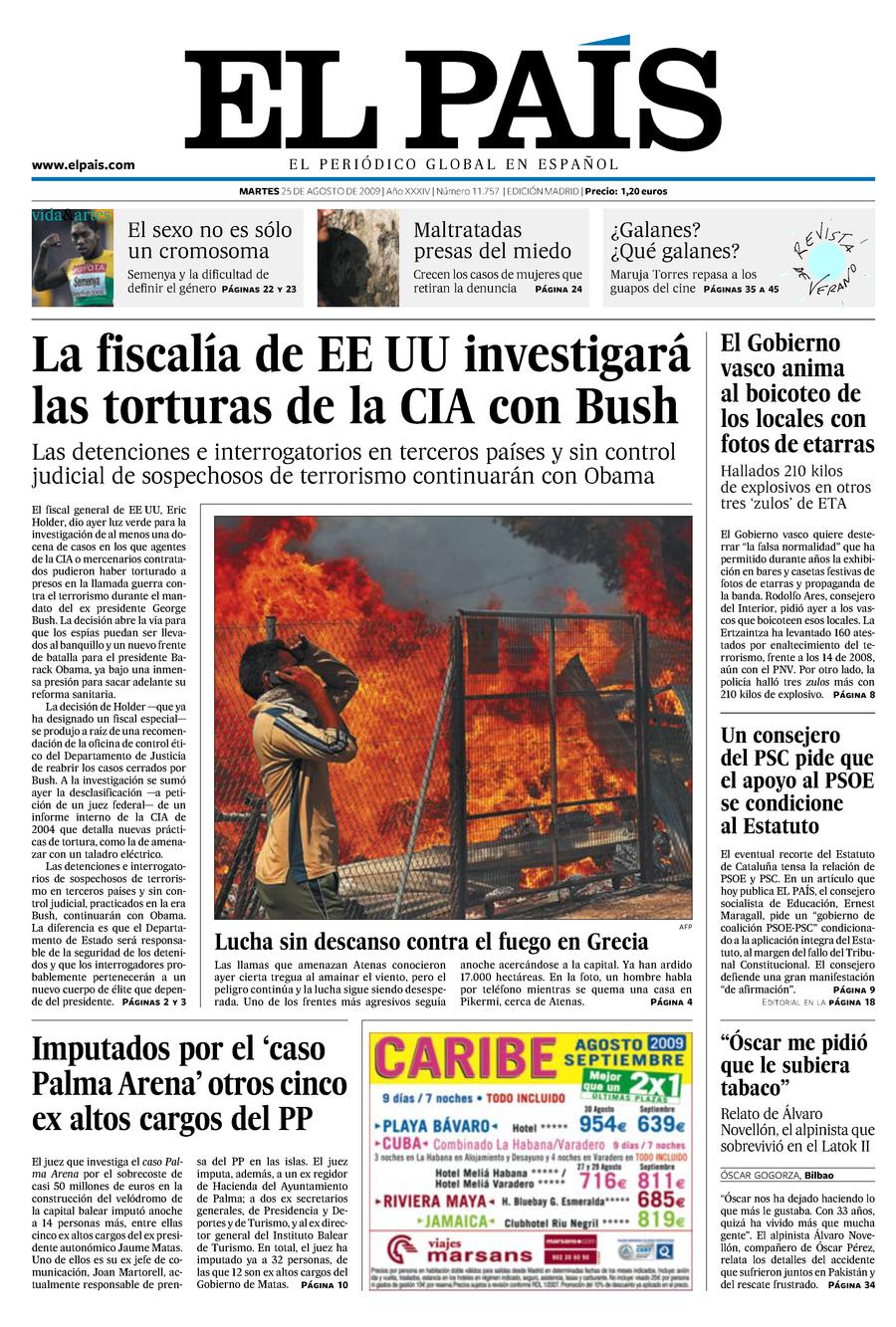 25 de Agosto de 2009