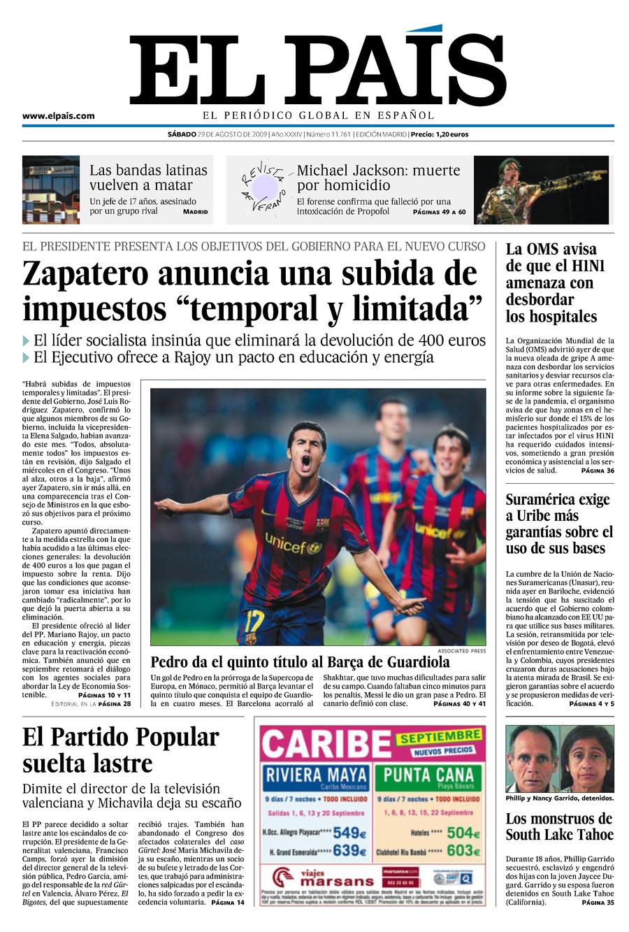 29 de Agosto de 2009
