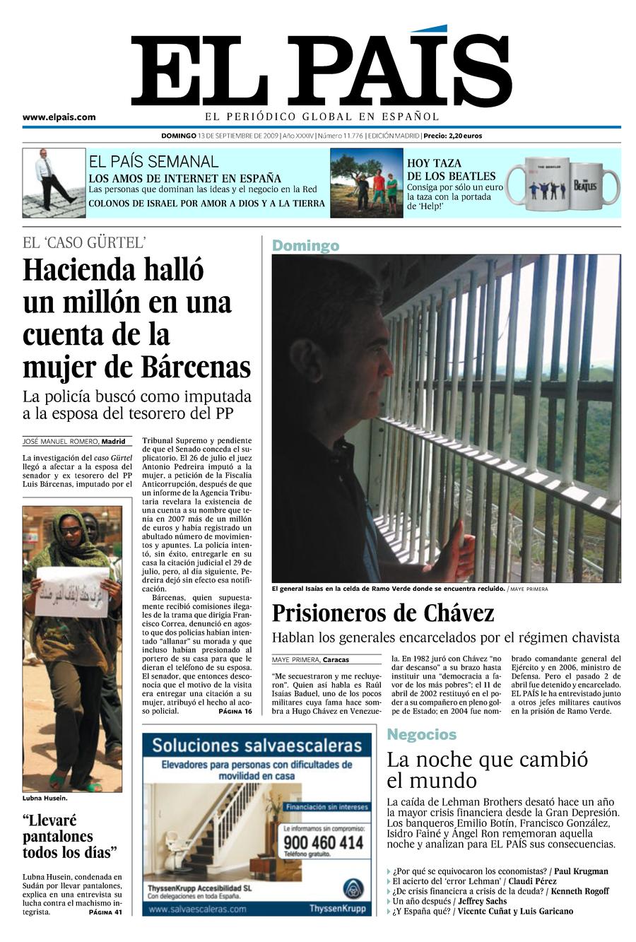 13 de Septiembre de 2009