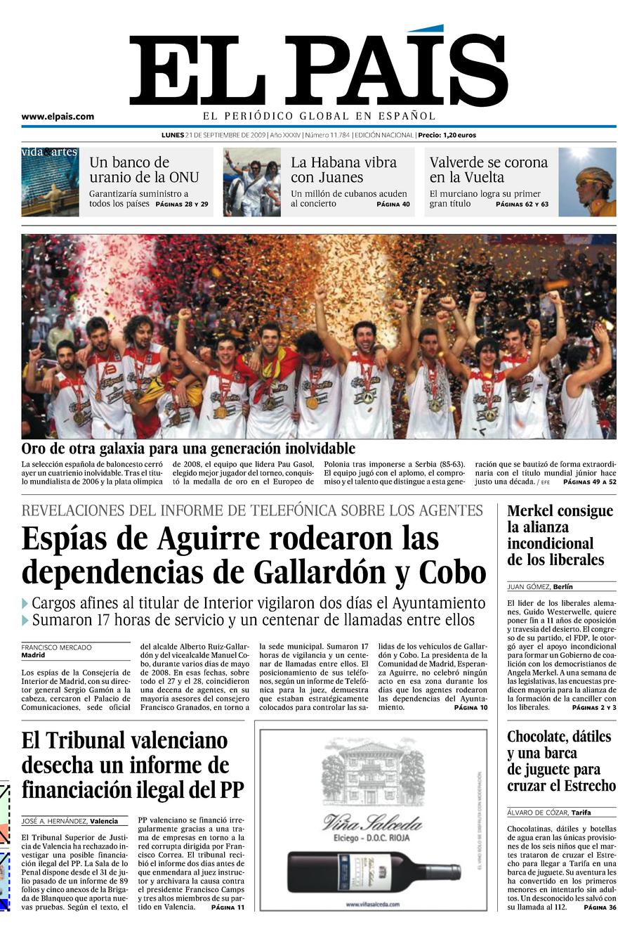 21 de Septiembre de 2009
