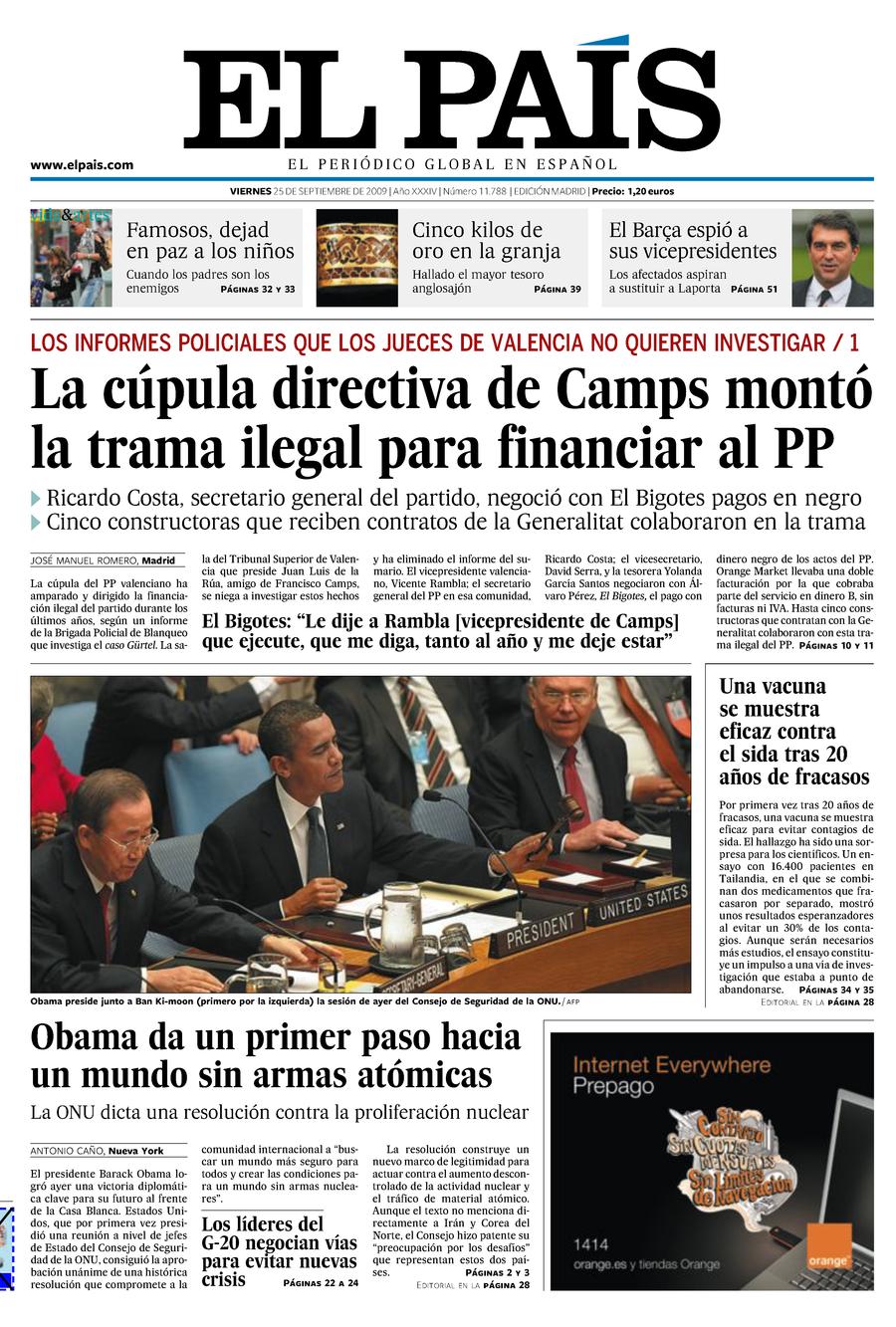 25 de Septiembre de 2009