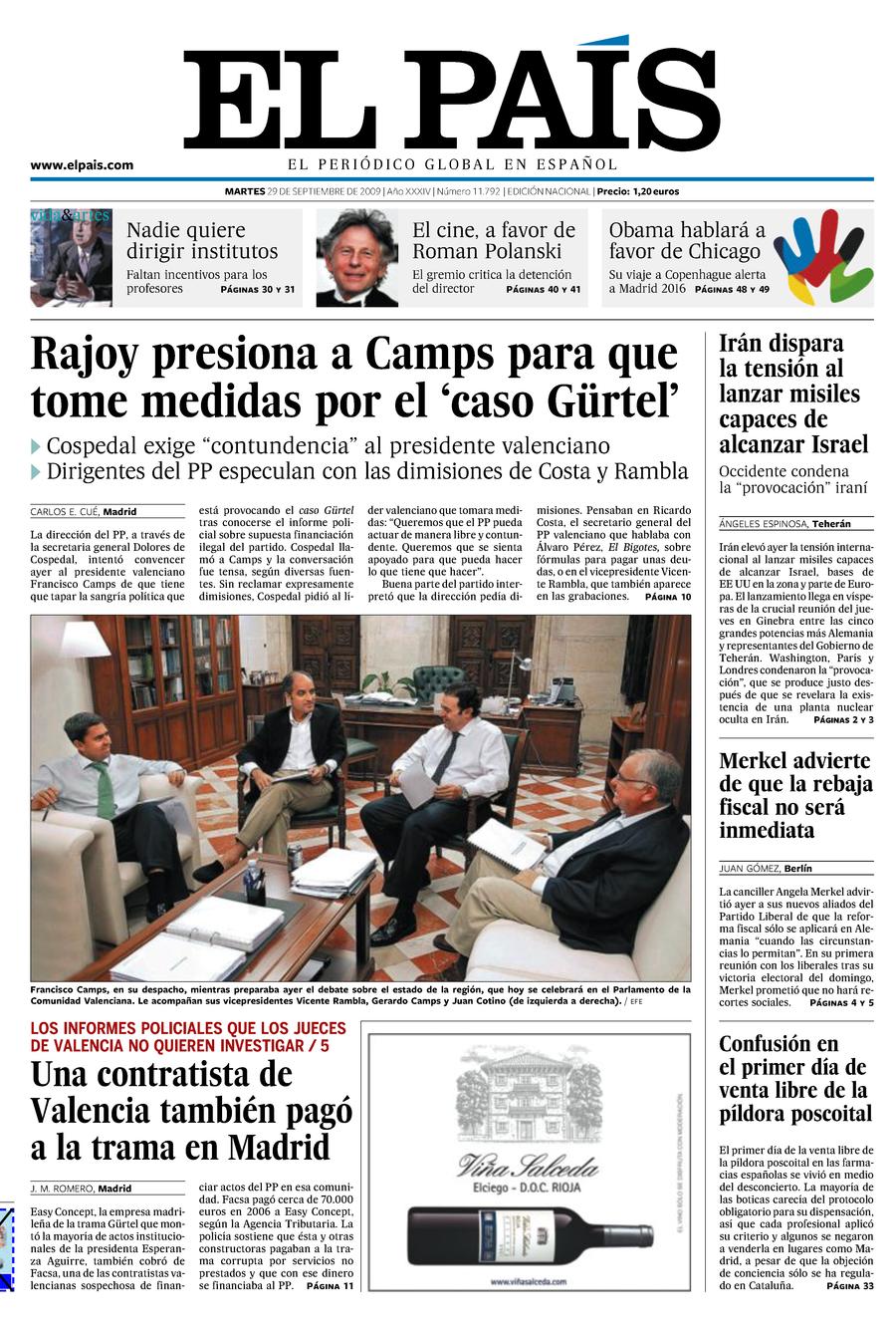 29 de Septiembre de 2009