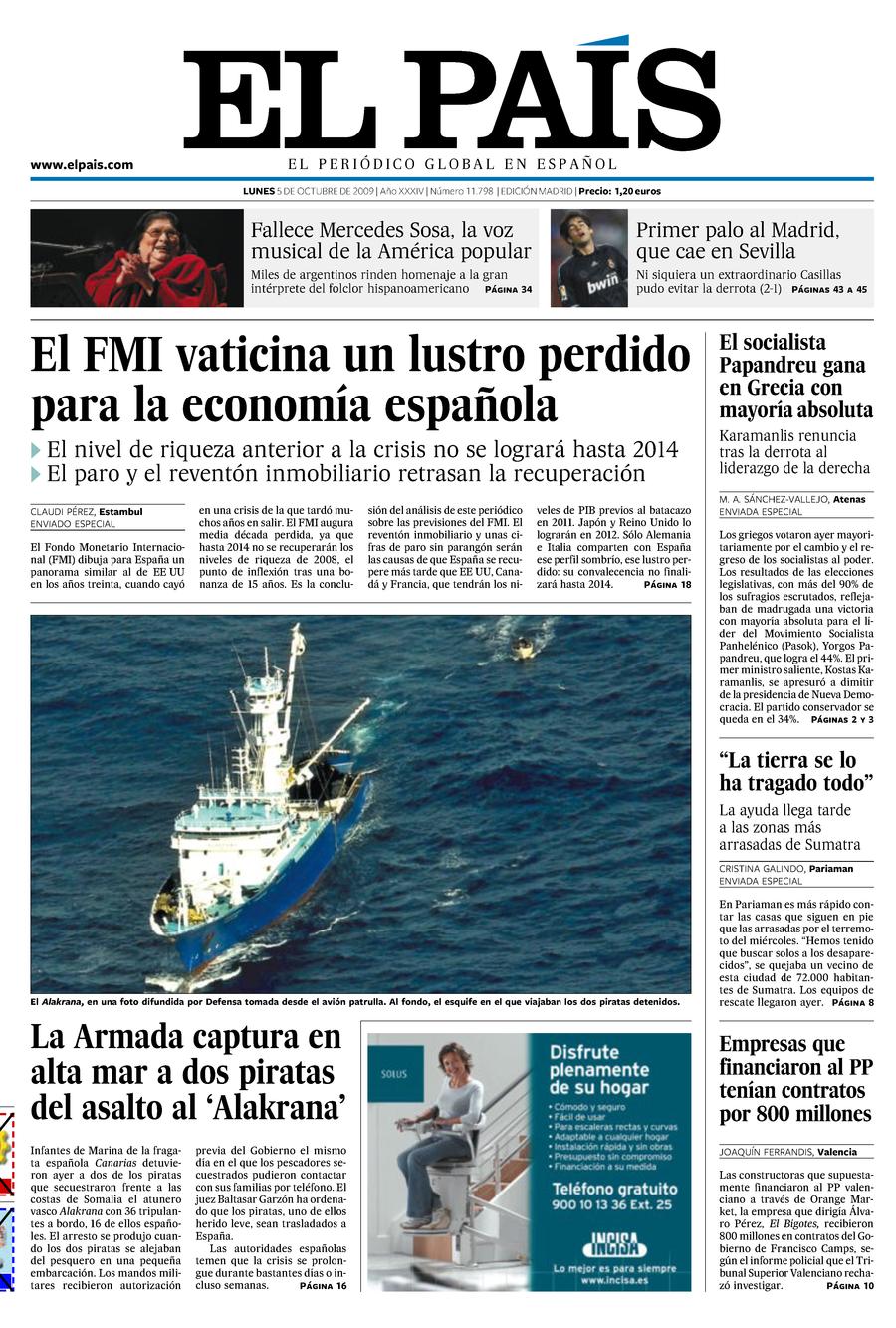 5 de Octubre de 2009