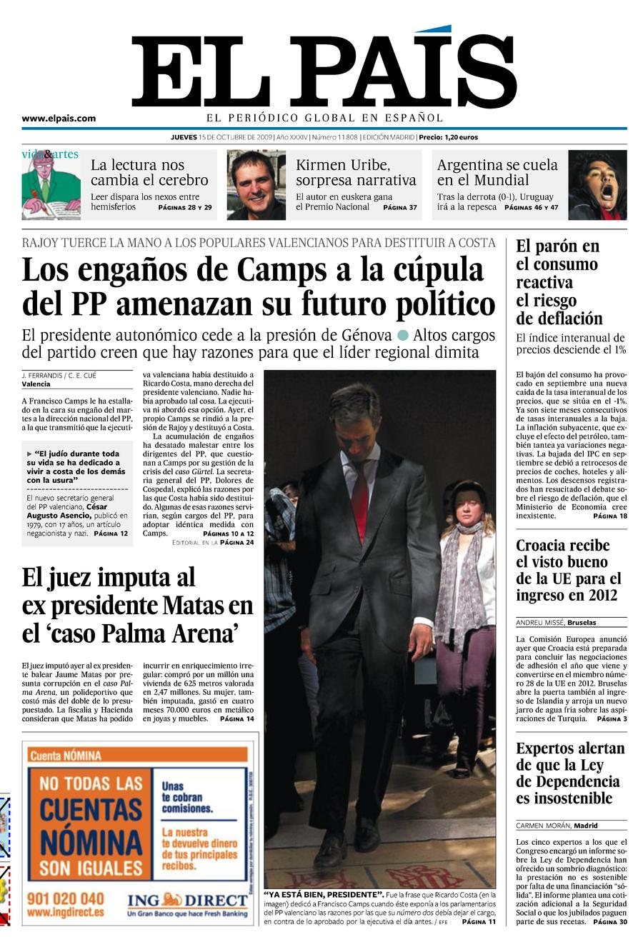 15 de Octubre de 2009